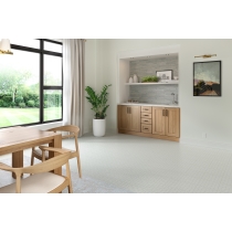 GEOMETRY - 10X10, GRAY ATO, MATTE/SATIN